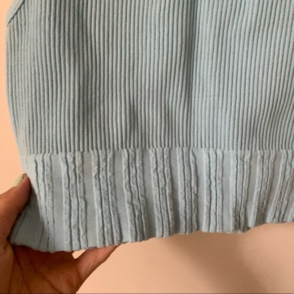 Blue zara crop top - Picture 2 of 4